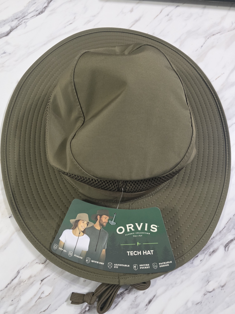 Orvis Olive Tech Hat Men